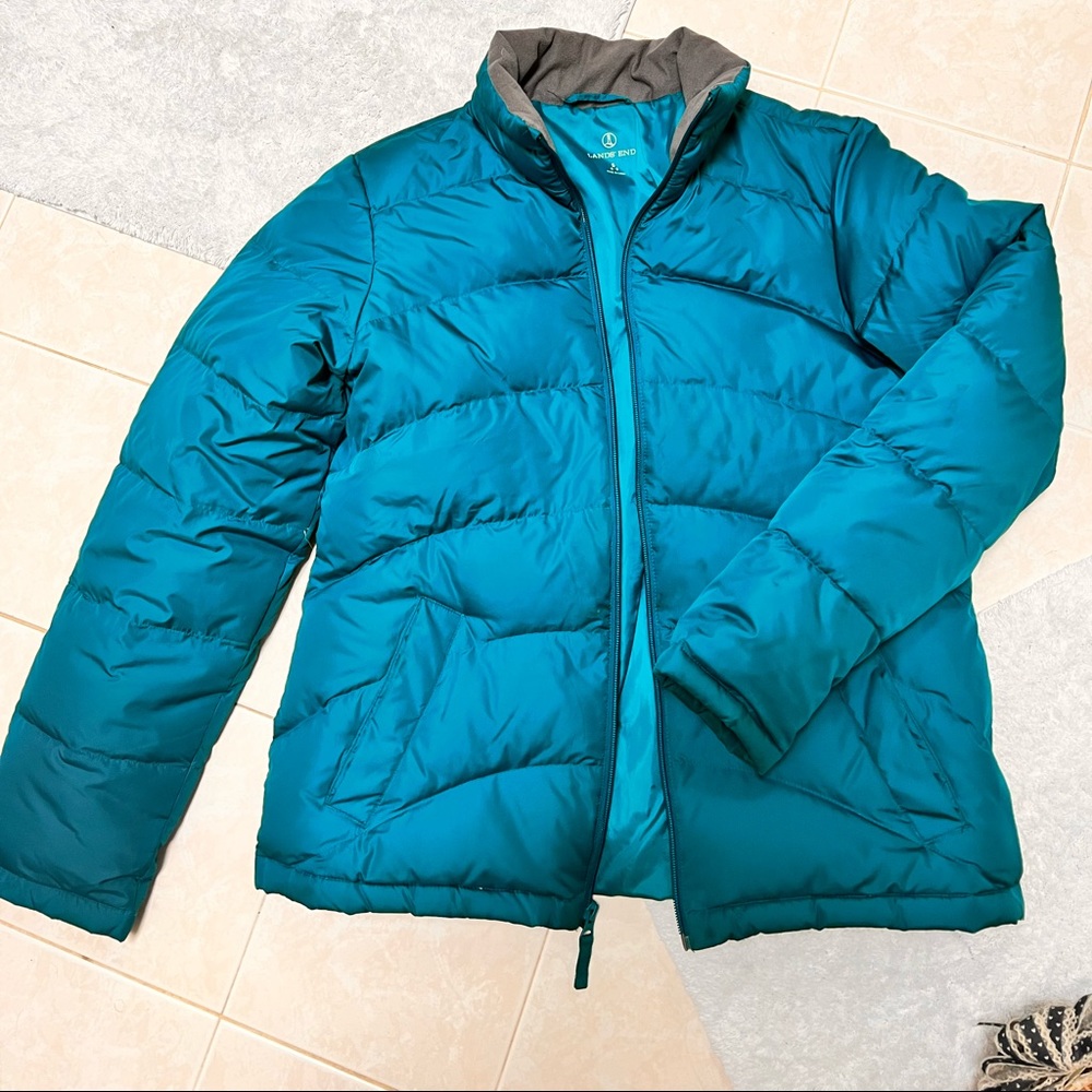 Beautiful Lands End Puffer Jacket